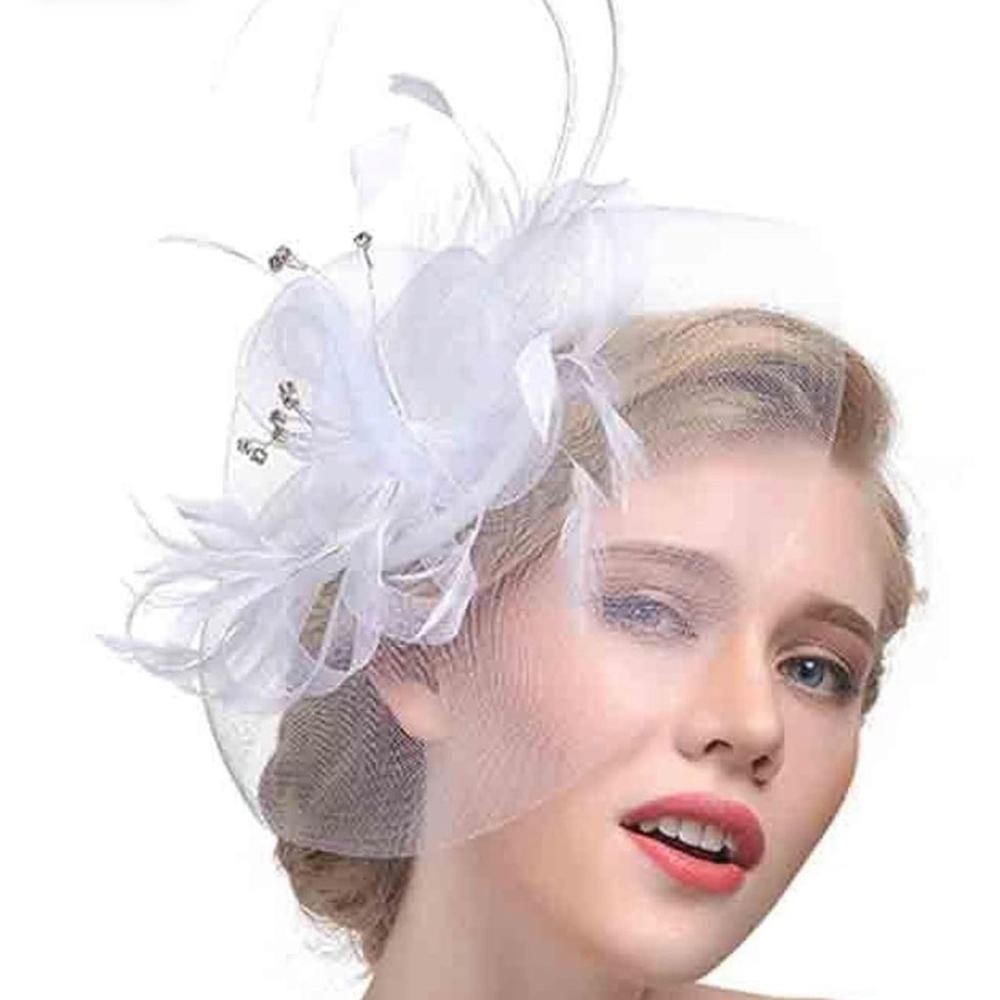 30th floor Cocktail Fashion Fascinator Flower Feather Design Derby Hat
